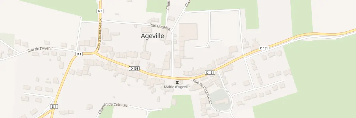 Plan du 4 Rue Gaulère à Ageville