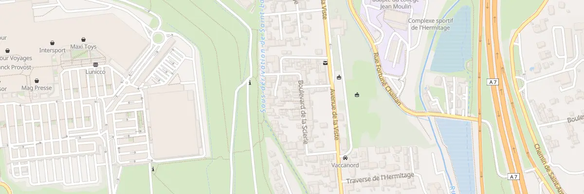 Plan du 51 Bd de la Scierie à Marseille 15e Arrondissement