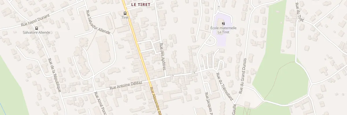 Plan du 22 Rue des Apôtres à Ambérieu-en-Bugey