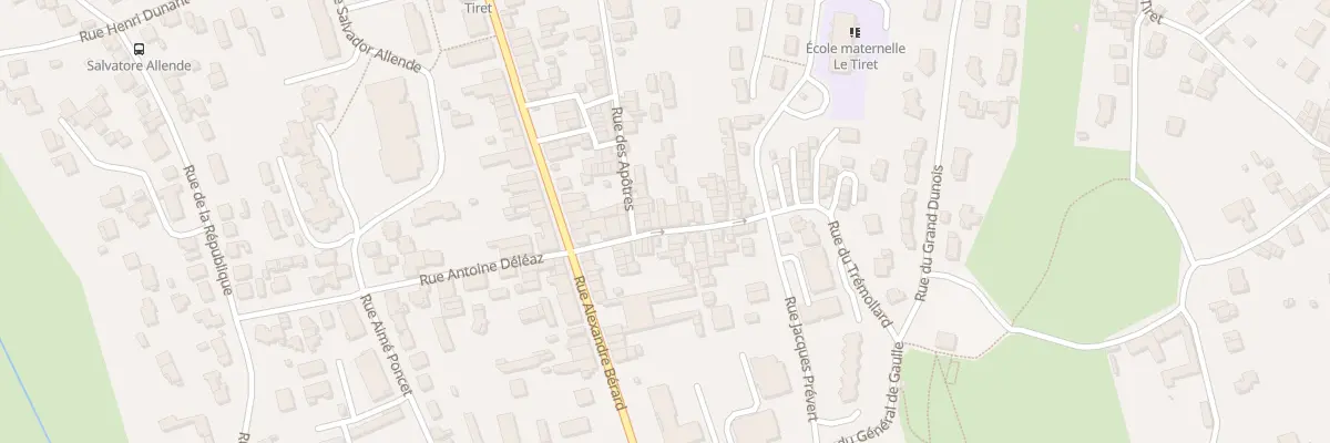 Plan du 15 Rue du Trémollard à Ambérieu-en-Bugey