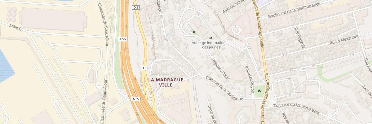 Plan du 9 Rue de l’alliance à Marseille 2e Arrondissement