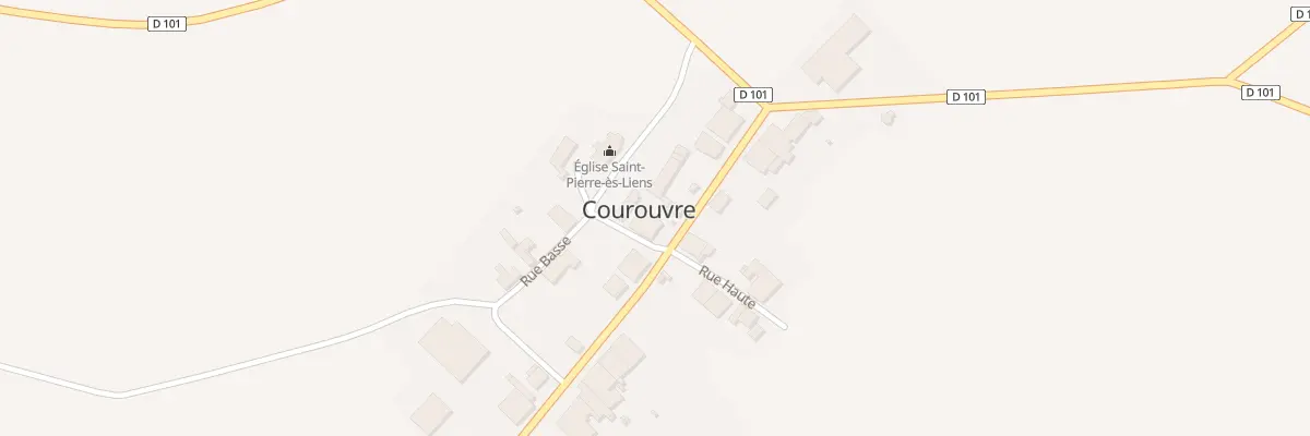Plan du 1 Rue de Verdun à Courouvre