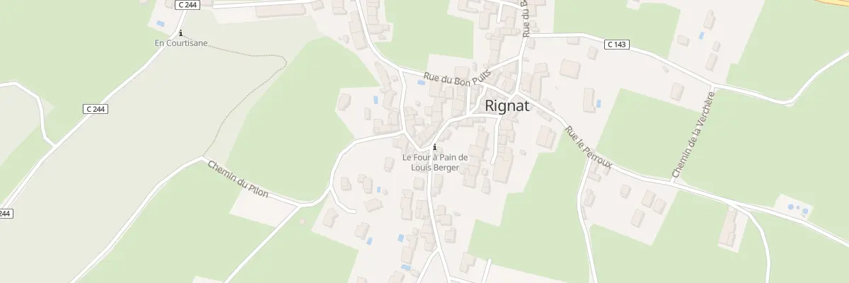 Plan du 292 Rue de la Fromagerie à Bohas-Meyriat-Rignat