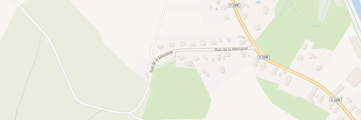 Plan du 12 Rue de la Merceret à Abergement-la-Ronce