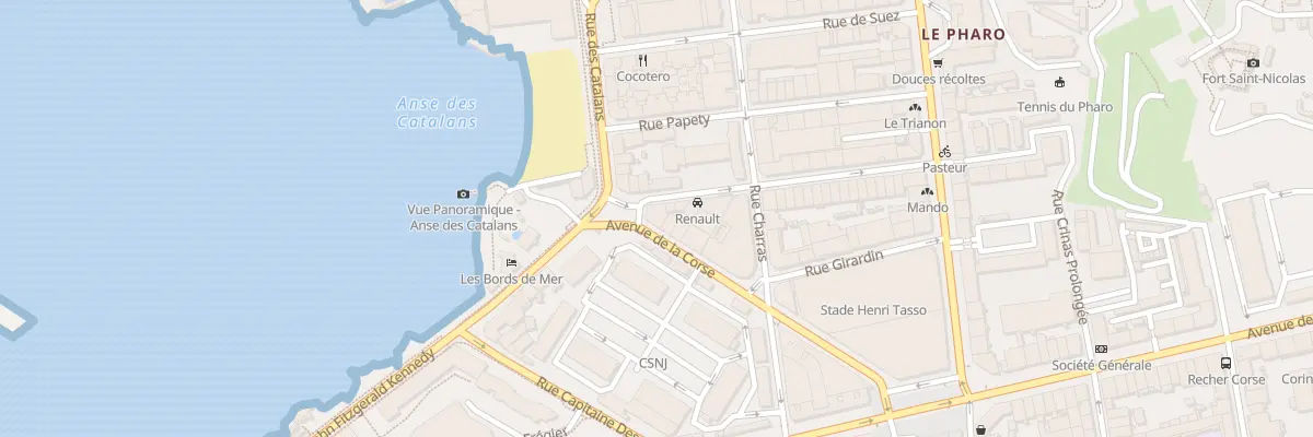 Plan du 112 Av de la Corse à Marseille 7e Arrondissement