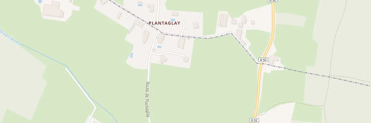 Plan du 5369 Plantaglay à Meillonnas