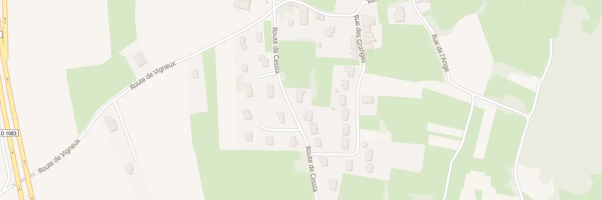 Plan du 225 Rte de Cessia aux Trois-Châteaux