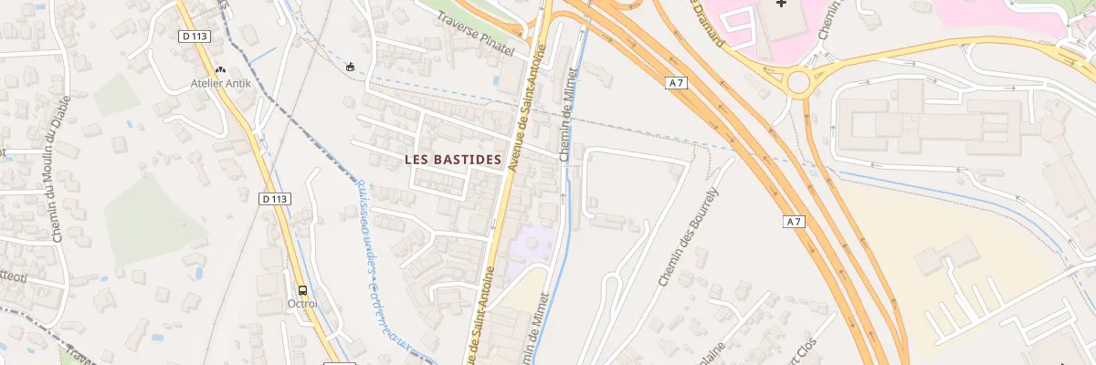 Plan du 131 Che de Mimet à Marseille 15e Arrondissement