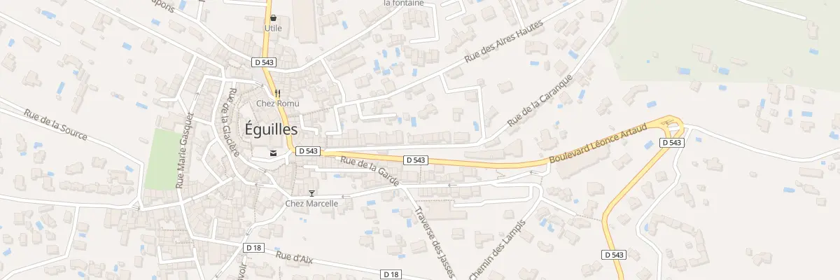 Plan du 33 Rue de la Caranque à Éguilles
