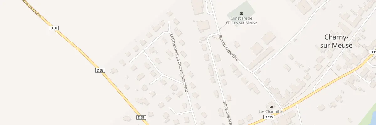 Plan du 7 Vc Lot Le Champ Monsieur à Charny-sur-Meuse