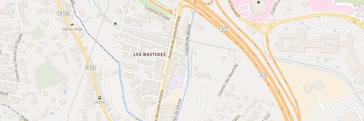 Plan du 133 Che de Mimet à Marseille 15e Arrondissement