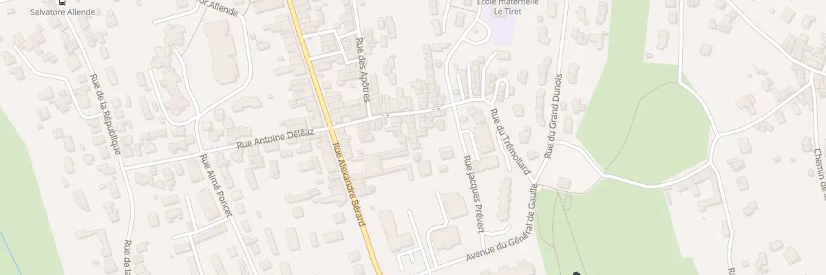 Plan du 24B Rue du Trémollard à Ambérieu-en-Bugey