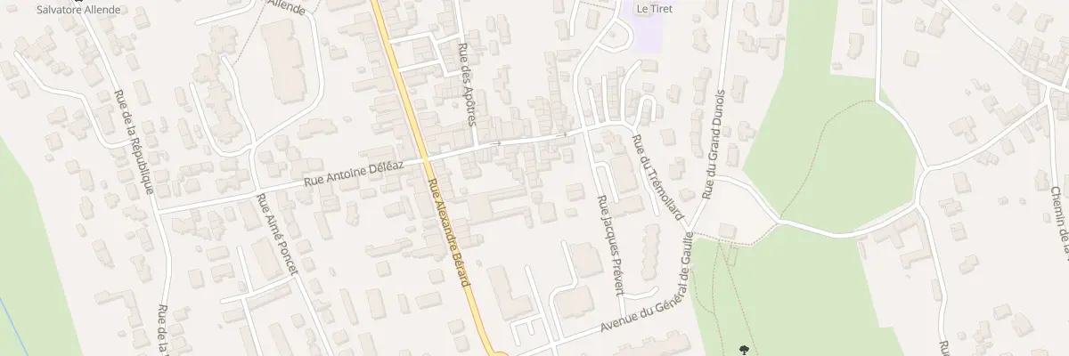 Plan du 24T Rue du Trémollard à Ambérieu-en-Bugey
