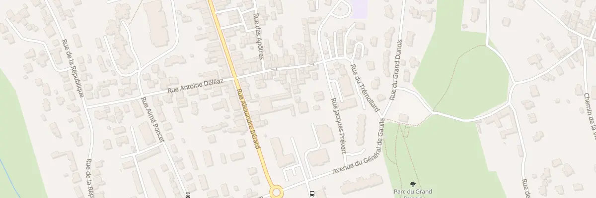 Plan du 22 Rue du Trémollard à Ambérieu-en-Bugey