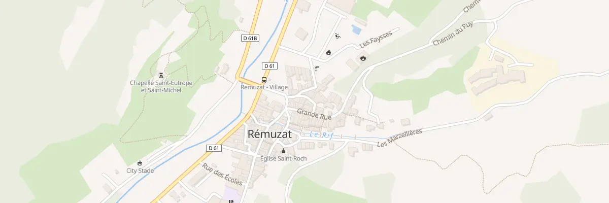 Plan du 5227 Rue Saint Joseph à Rémuzat
