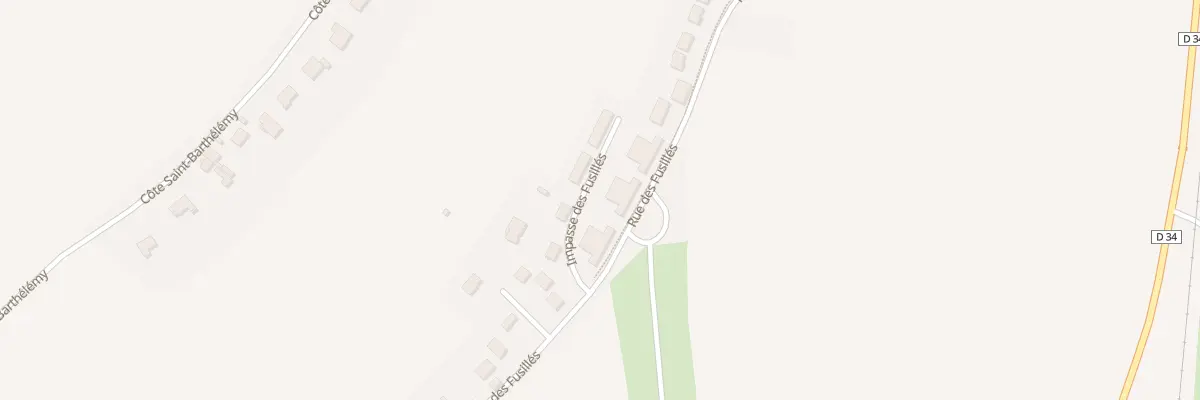 Plan du 6 Imp des Fusillés à Verdun