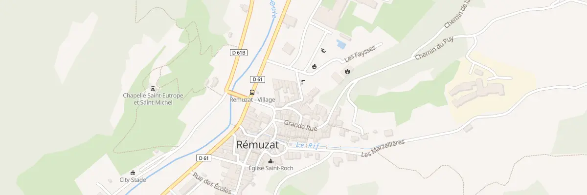 Plan du 5073 Rue du Moulin à Rémuzat