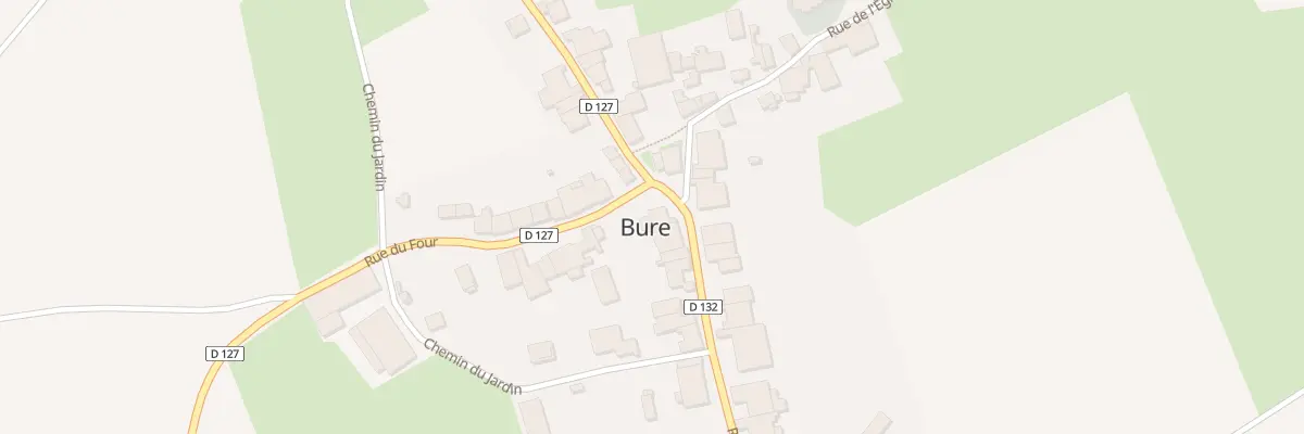 Plan du 2 Rue de Mandres à Bure