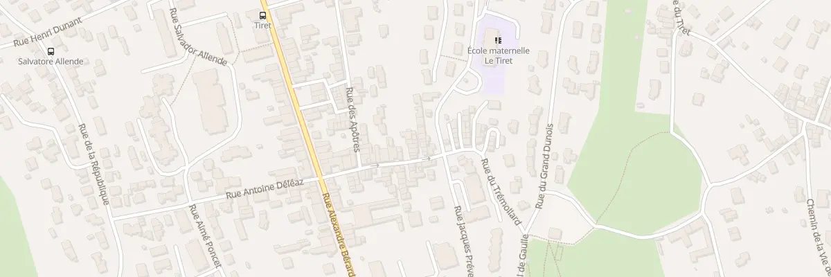 Plan du 35 Rue du Trémollard à Ambérieu-en-Bugey