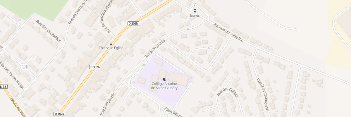 Plan du 6 Rue des Glycines à Thierville-sur-Meuse