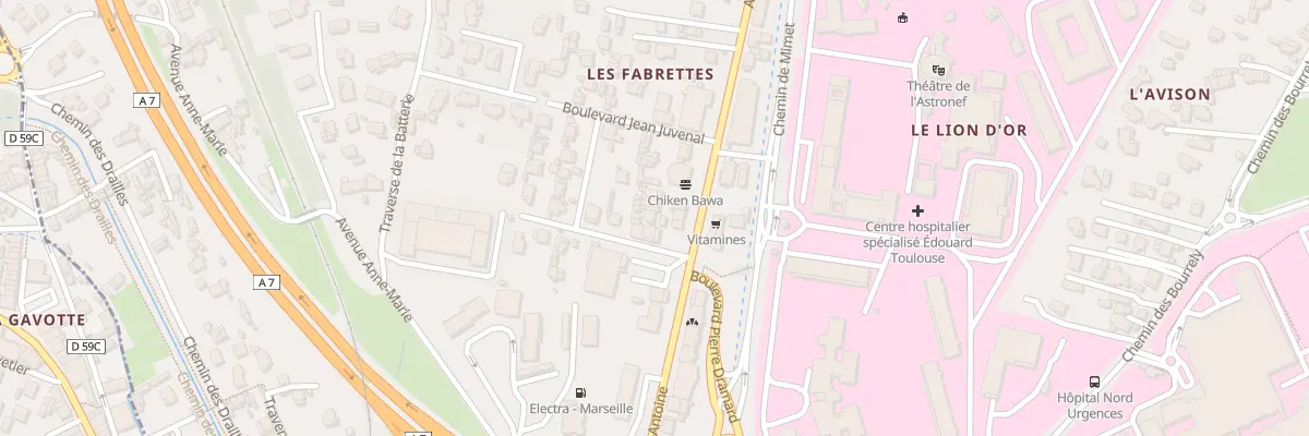 Plan du 353 Av de St Antoine à Marseille 15e Arrondissement