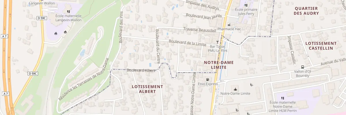 Plan du 8 Bd Albert à Septèmes-les-Vallons