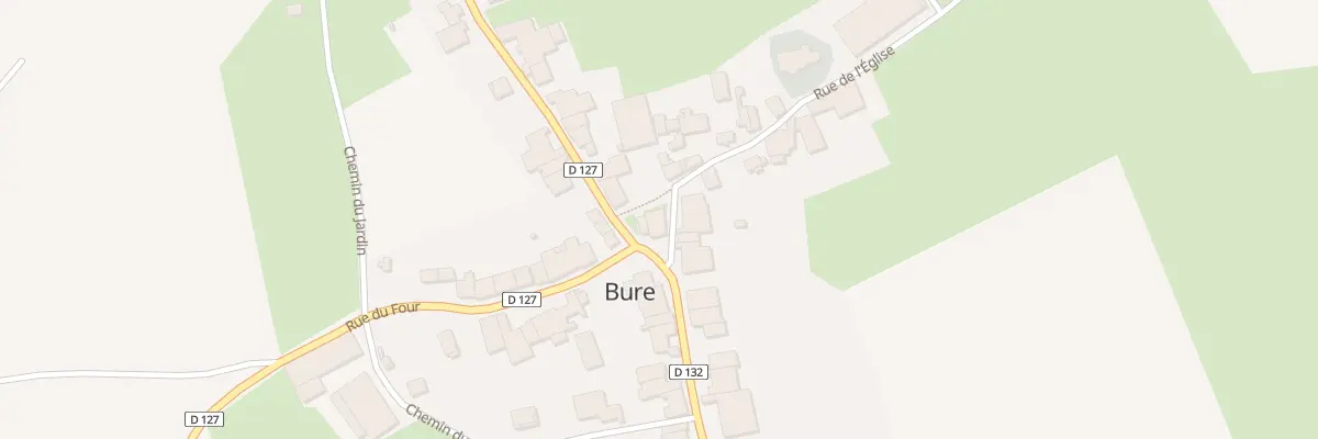 Plan du 1 Rue de Mandres à Bure
