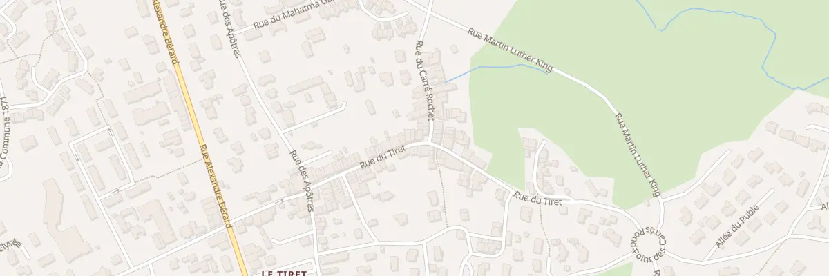Plan du 51 Rue du Tiret à Ambérieu-en-Bugey