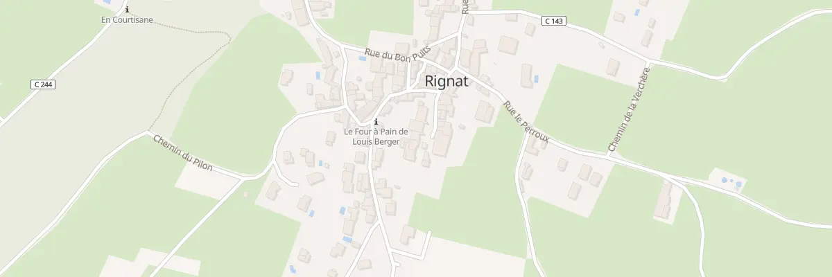Plan du 46 Rue du Telephone à Bohas-Meyriat-Rignat