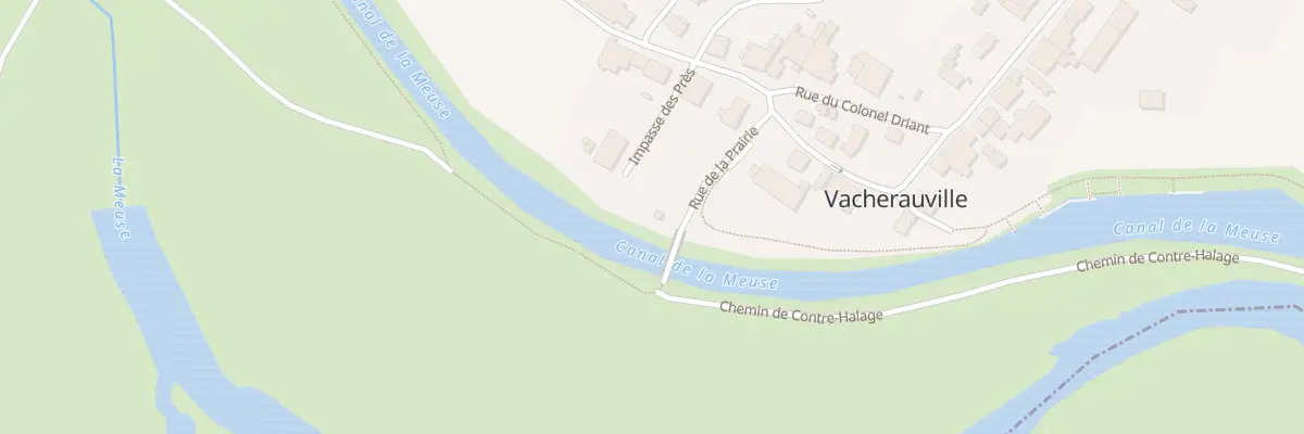 Plan du 2 Imp des Pres à Vacherauville