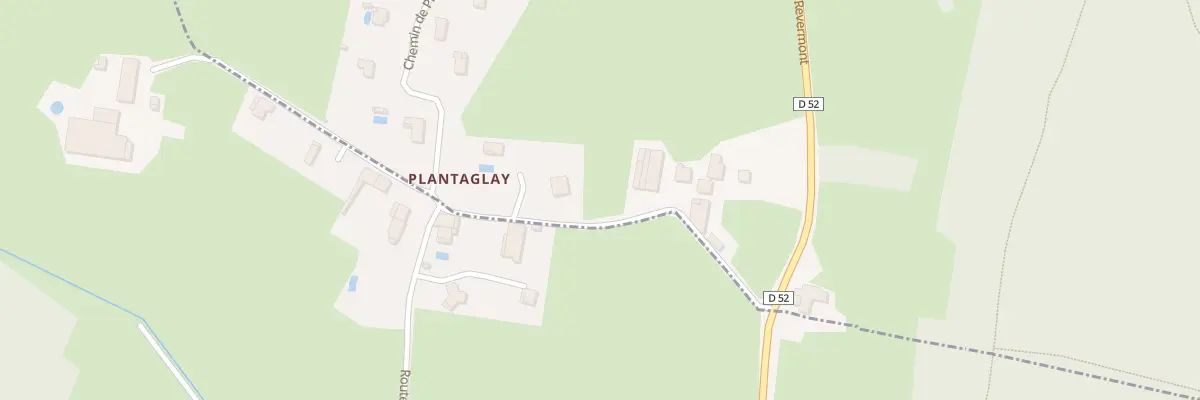 Plan du 176 Che de Plantaglay à Val-Revermont