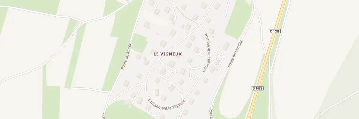 Plan du 9 Lot Le Vigneux. à Joudes