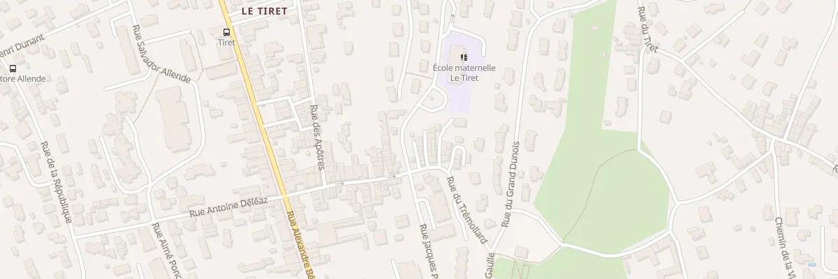 Plan du 69 Rue du Trémollard à Ambérieu-en-Bugey