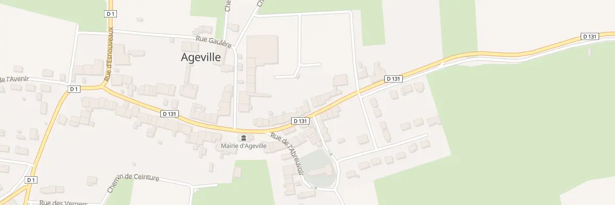 Plan du 13 Rue du Moulin à Ageville