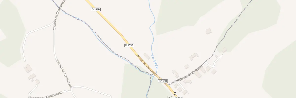 Plan du 2595 Rte des Cherpes à Chasselay