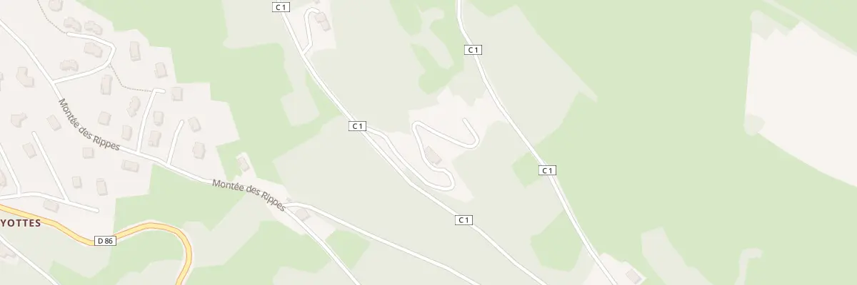 Plan du 1455 Mte des Jonquilles à Coligny