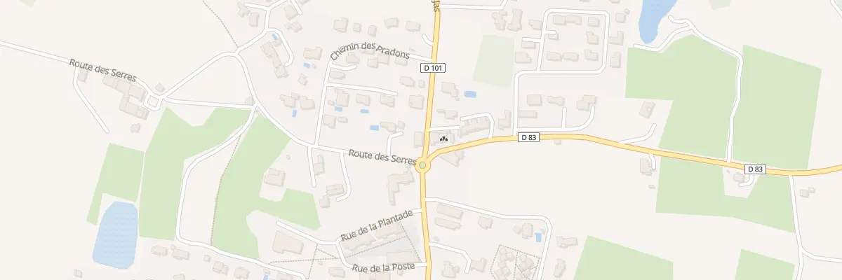 Plan du 17 Rte du Jas à Gargas