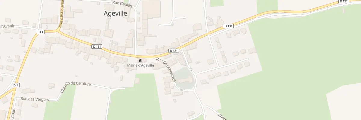 Plan du 2 Rue des Chevaux à Ageville