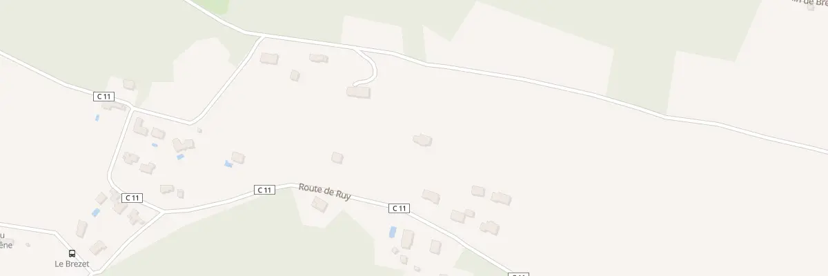 Plan du 258 Rte de Ruy à Cessieu