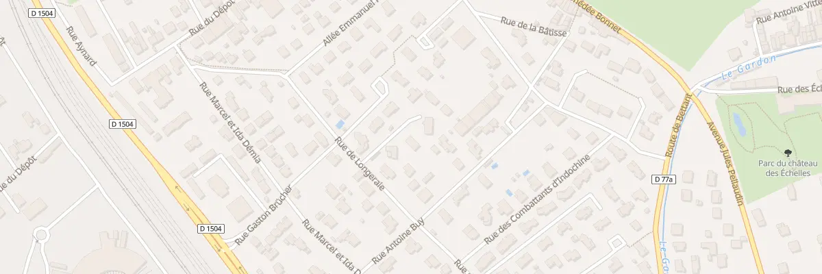 Plan du 23 Rue de Longeraie à Ambérieu-en-Bugey