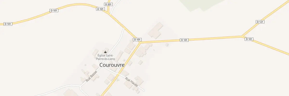 Plan du 6 Rue de Verdun à Courouvre