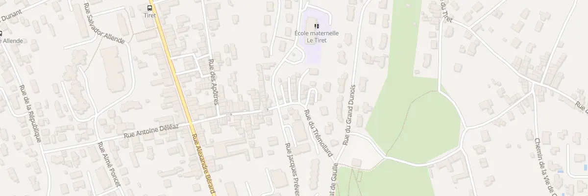 Plan du 89 Rue du Trémollard à Ambérieu-en-Bugey