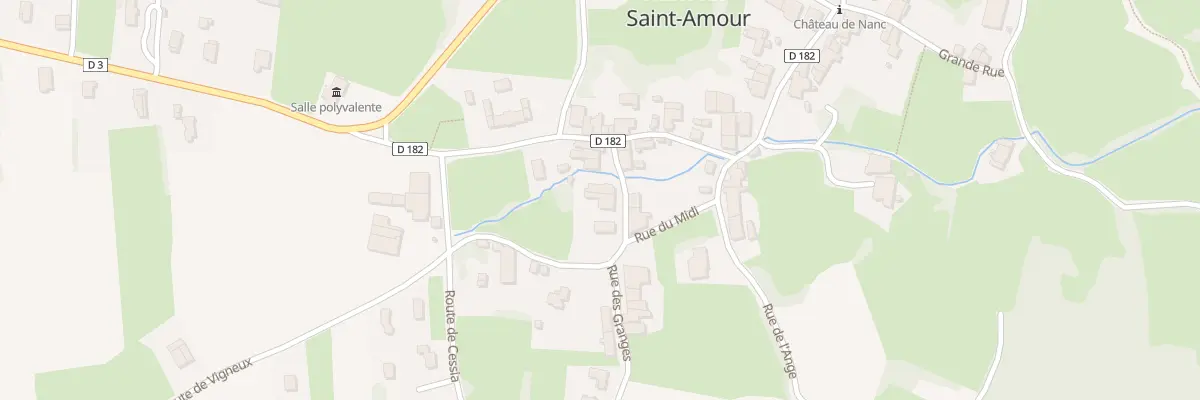 Plan du 50 Rue de la Taravale aux Trois-Châteaux