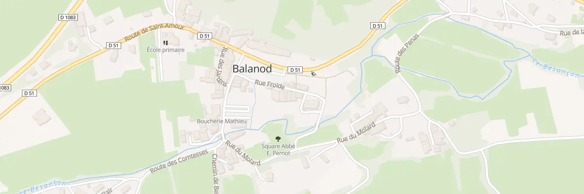 Plan du 5207 Rue Froide à Balanod