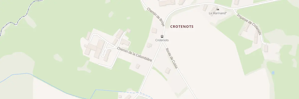 Plan du 4939 Rte de Crotenots au Miroir