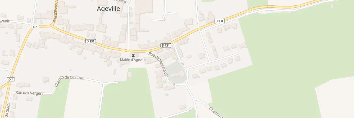 Plan du 8 Rue des Chevaux à Ageville