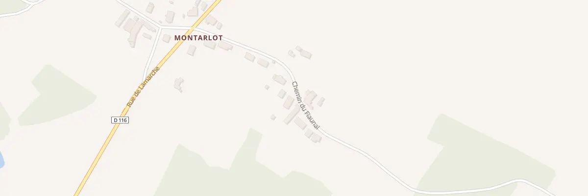 Plan du 14 Chem du Fiaunai à Magny-Montarlot