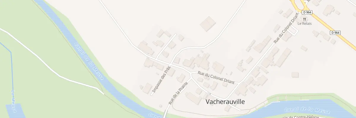 Plan du 27 Rue du Col Driant à Vacherauville