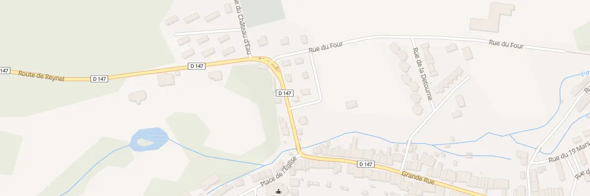 Plan du 15 Rte de Reynel à Manois