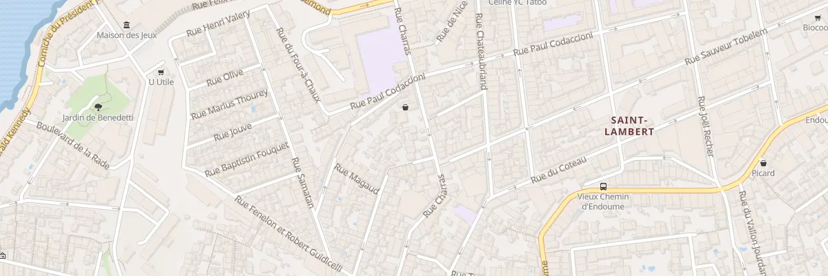 Plan du 82 Rue charras à Marseille 7e Arrondissement